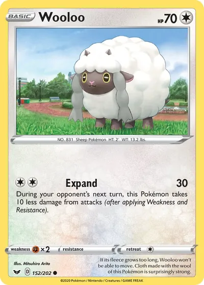 Wooloo - Espada e Escudo - ilustração de Mitsuhiro Arita