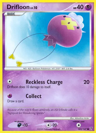 Drifloon - Supreme Victors - ilustração de Mitsuhiro Arita