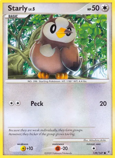 Starly - Supreme Victors - ilustração de Mitsuhiro Arita