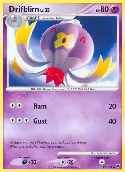 Drifblim - Supreme Victors - ilustração de Mitsuhiro Arita
