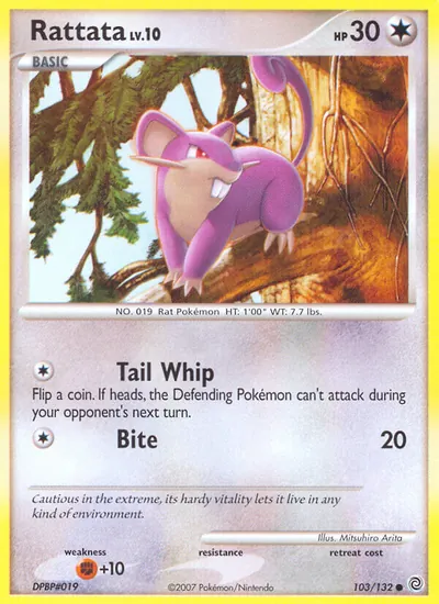 Rattata - Maravilhas Secretas - ilustração de Mitsuhiro Arita
