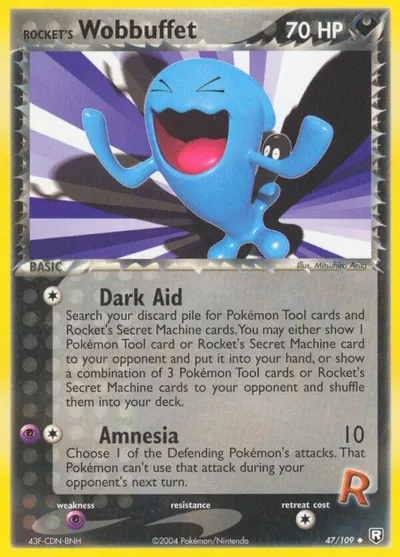 Magikarp - Team Rocket - ilustração de Mitsuhiro Arita