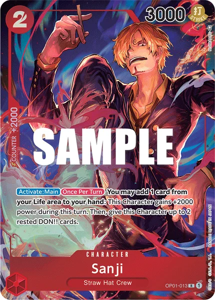 Sanji OP01-013_p1 One Piece Card Game OP-01
