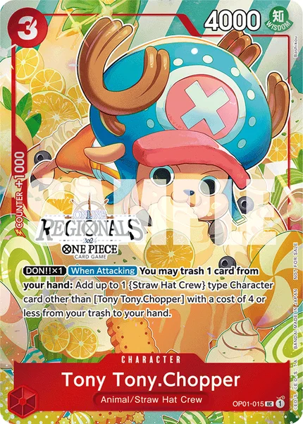 Tony Tony.Chopper OP01-015_p1 One Piece Card Game Promo