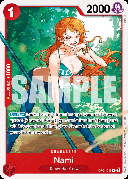 Nami OP01-016_p9 One Piece Card Game ST-31