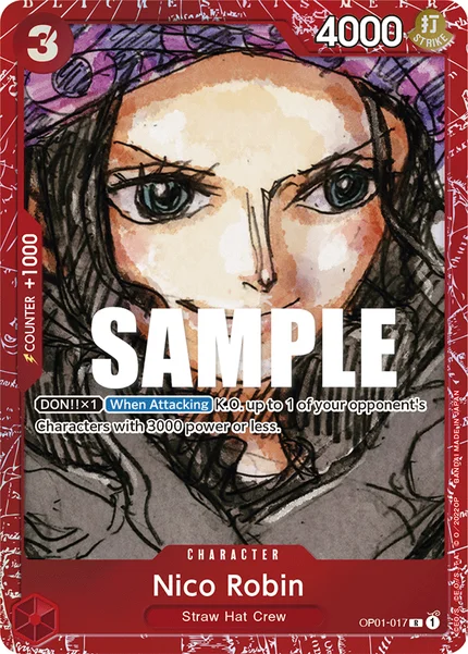 Nico Robin OP01-017_p1 One Piece Card Game Promo
