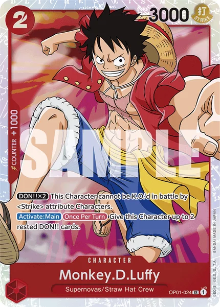 Monkey.D.Luffy OP01-024_r1 One Piece Card Game PRB-01