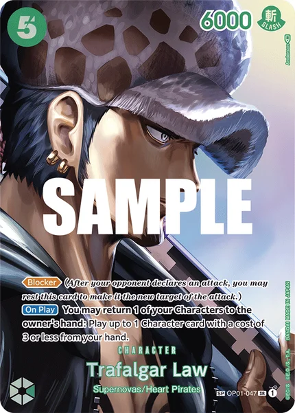 Trafalgar Law OP01-047_p2 One Piece Card Game OP-04