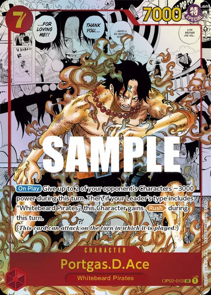 Portgas.D.Ace OP02-013_p2 One Piece Card Game OP-02