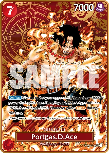 Portgas.D.Ace OP02-013_p5 One Piece Card Game Promo