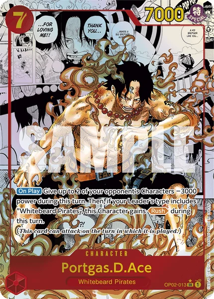 Portgas.D.Ace OP02-013_r1 One Piece Card Game PRB-01