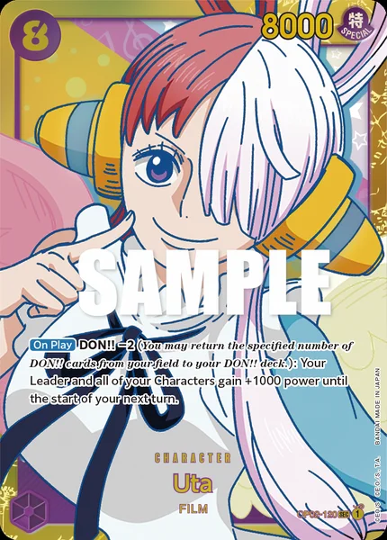 Uta OP02-120 One Piece Card Game OP-02