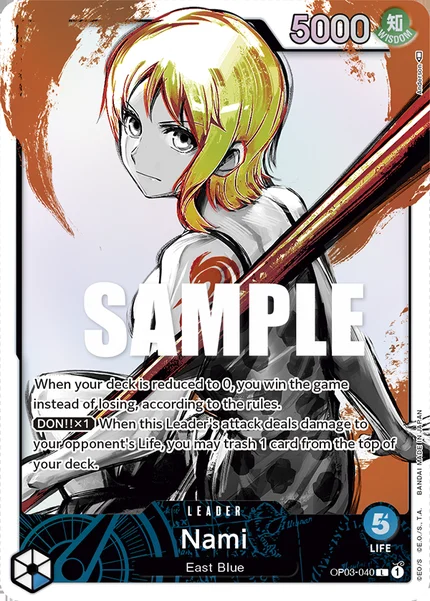 Nami OP03-040_p1 One Piece Card Game OP-03