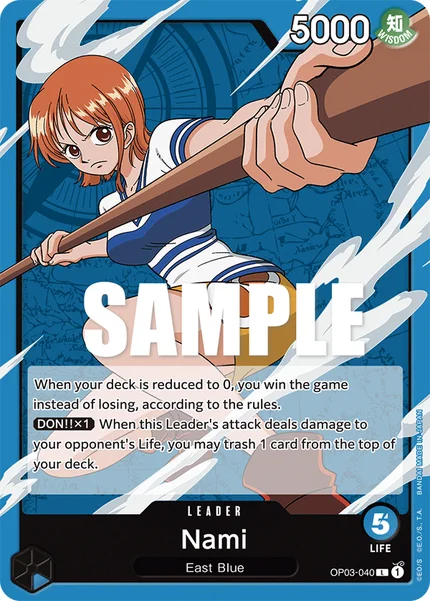 Nami OP03-040 One Piece Card Game OP-03