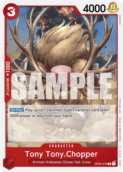 Tony Tony.Chopper OP04-010_p1 One Piece Card Game Promo
