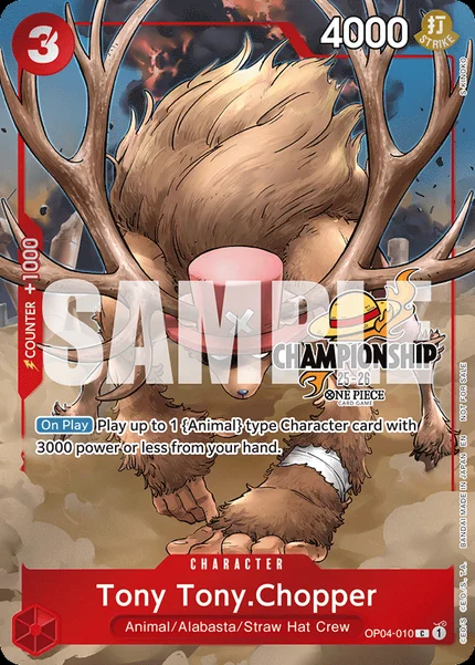 Tony Tony.Chopper OP04-010_p2 One Piece Card Game Promo