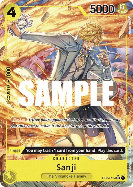 Sanji OP04-104_p1 One Piece Card Game OP-04