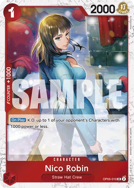 Nico Robin OP05-010_p2 One Piece Card Game PRB-01