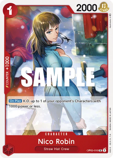 Nico Robin OP05-010 One Piece Card Game OP-05