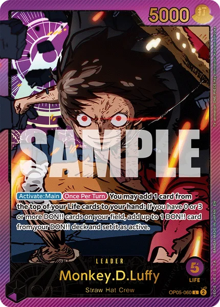Monkey.D.Luffy OP05-060_p4 One Piece Card Game EB-02