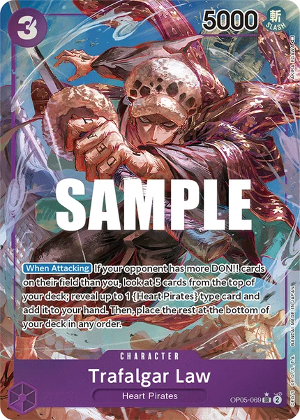 Trafalgar Law OP05-069_p1 One Piece Card Game OP-05
