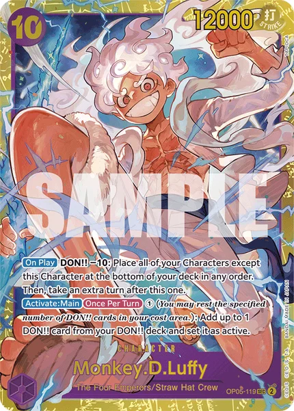 Monkey.D.Luffy OP05-119_r1 One Piece Card Game PRB-01