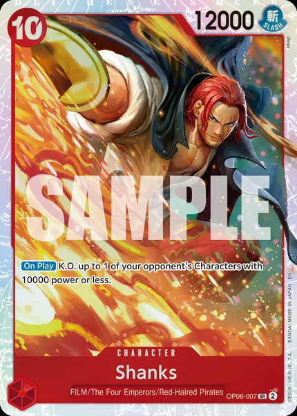 Shanks OP06-007_r1 One Piece Card Game PRB-02