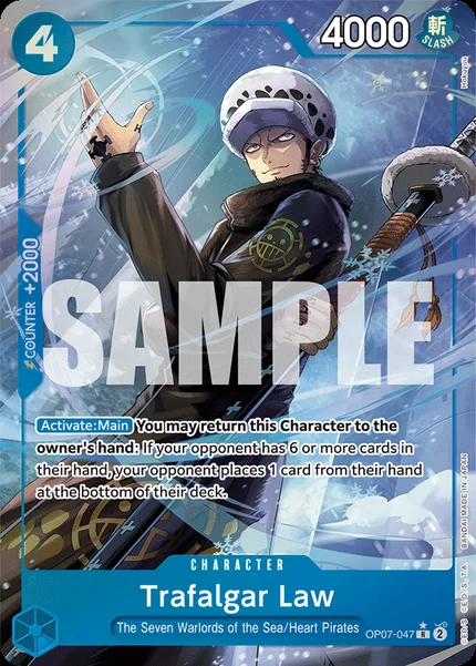 Trafalgar Law OP07-047_p1 One Piece Card Game OP-07