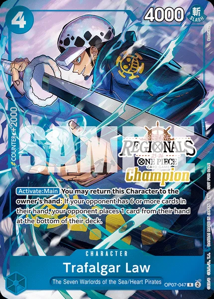 Trafalgar Law OP07-047_p4 One Piece Card Game Promo