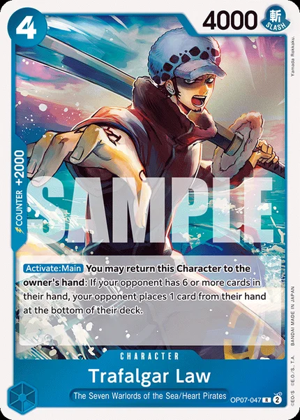 Trafalgar Law OP07-047 One Piece Card Game OP-07