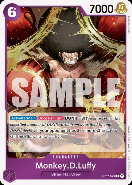 Monkey.D.Luffy OP07-073 One Piece Card Game OP-07