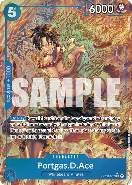 Portgas.D.Ace OP08-052_p1 One Piece Card Game OP-08