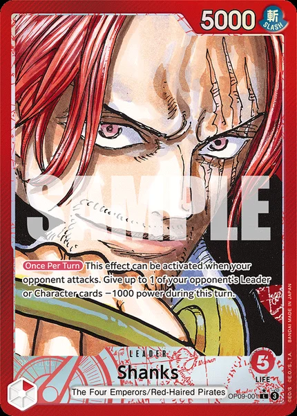 Shanks OP09-001_p1 One Piece Card Game OP-09