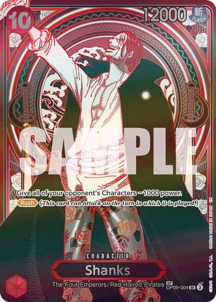 Shanks OP09-004_p6 One Piece Card Game OP-13