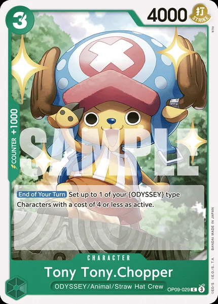 Tony Tony.Chopper OP09-029 One Piece Card Game OP-09