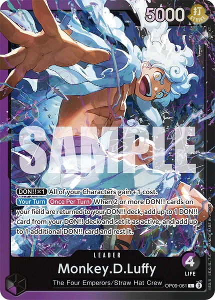 Monkey.D.Luffy OP09-061_p2 One Piece Card Game ST-26
