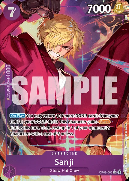 Sanji OP09-065_p1 One Piece Card Game OP-09