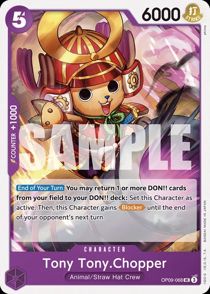 Tony Tony.Chopper OP09-068 One Piece Card Game OP-09