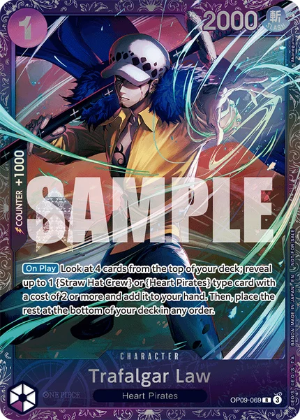 Trafalgar Law OP09-069_p2 One Piece Card Game Promo