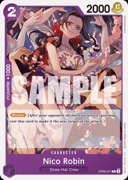 Nico Robin OP09-071 One Piece Card Game OP-09