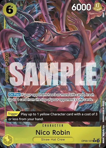 Nico Robin OP09-107_p1 One Piece Card Game OP-09
