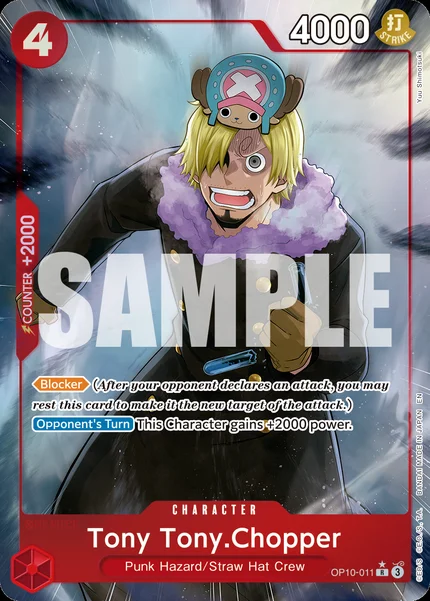 Tony Tony.Chopper OP10-011_p1 One Piece Card Game PRB-02