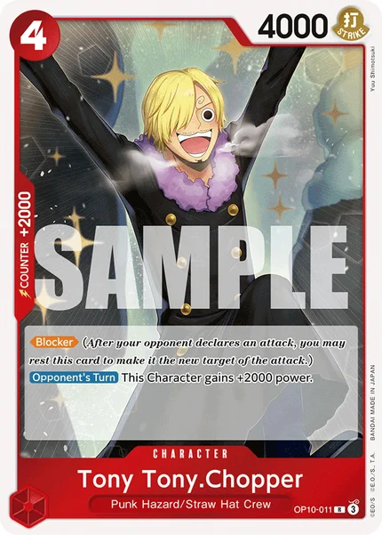 Tony Tony.Chopper OP10-011 One Piece Card Game OP-10