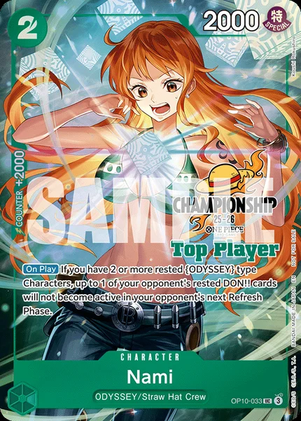 Nami OP10-033_p1 One Piece Card Game Promo
