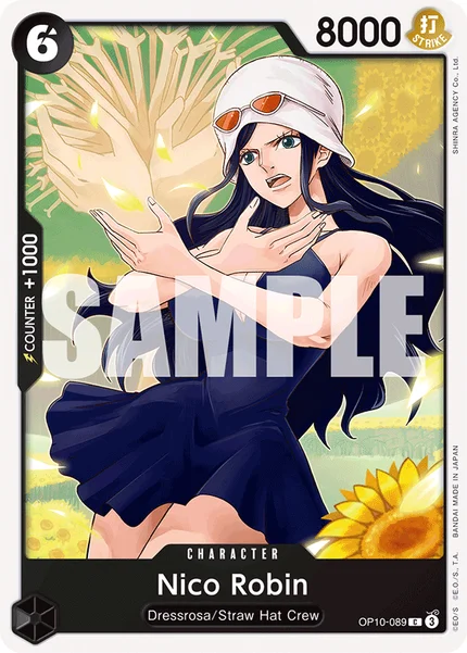 Nico Robin OP10-089 One Piece Card Game OP-10