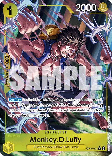 Monkey.D.Luffy OP10-111_p1 One Piece Card Game OP-10