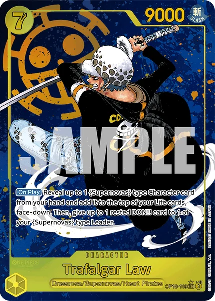 Trafalgar Law OP10-119_p1 One Piece Card Game OP-10