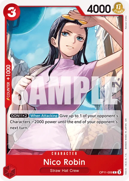 Nico Robin OP11-009 One Piece Card Game OP-11