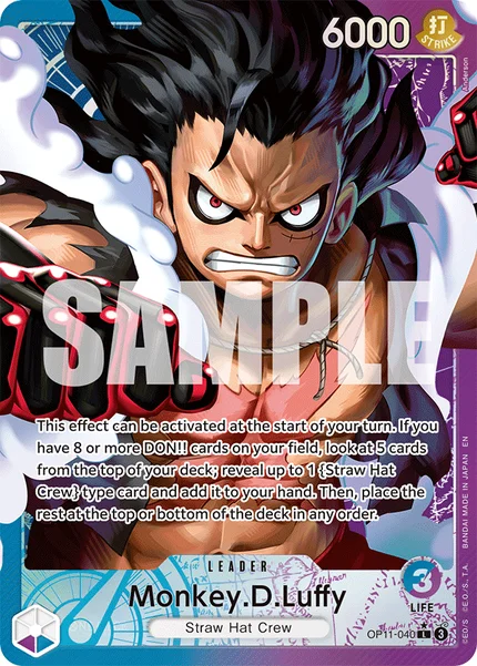 Monkey.D.Luffy OP11-040_p1 One Piece Card Game OP-11