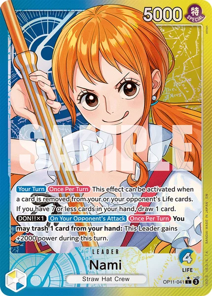 Nami OP11-041_p1 One Piece Card Game OP-11